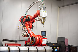 ファイバーレーザーロボット溶接機